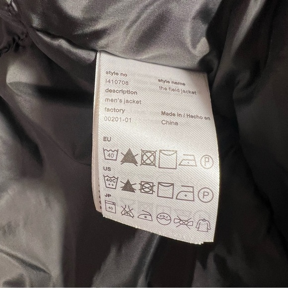 WESC The Field Jacket Black Size Medium - Picture 8 of 15